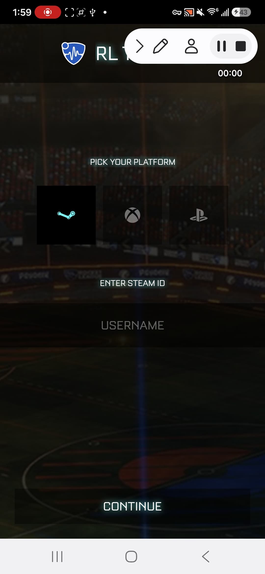RLTracker permission evidence 1