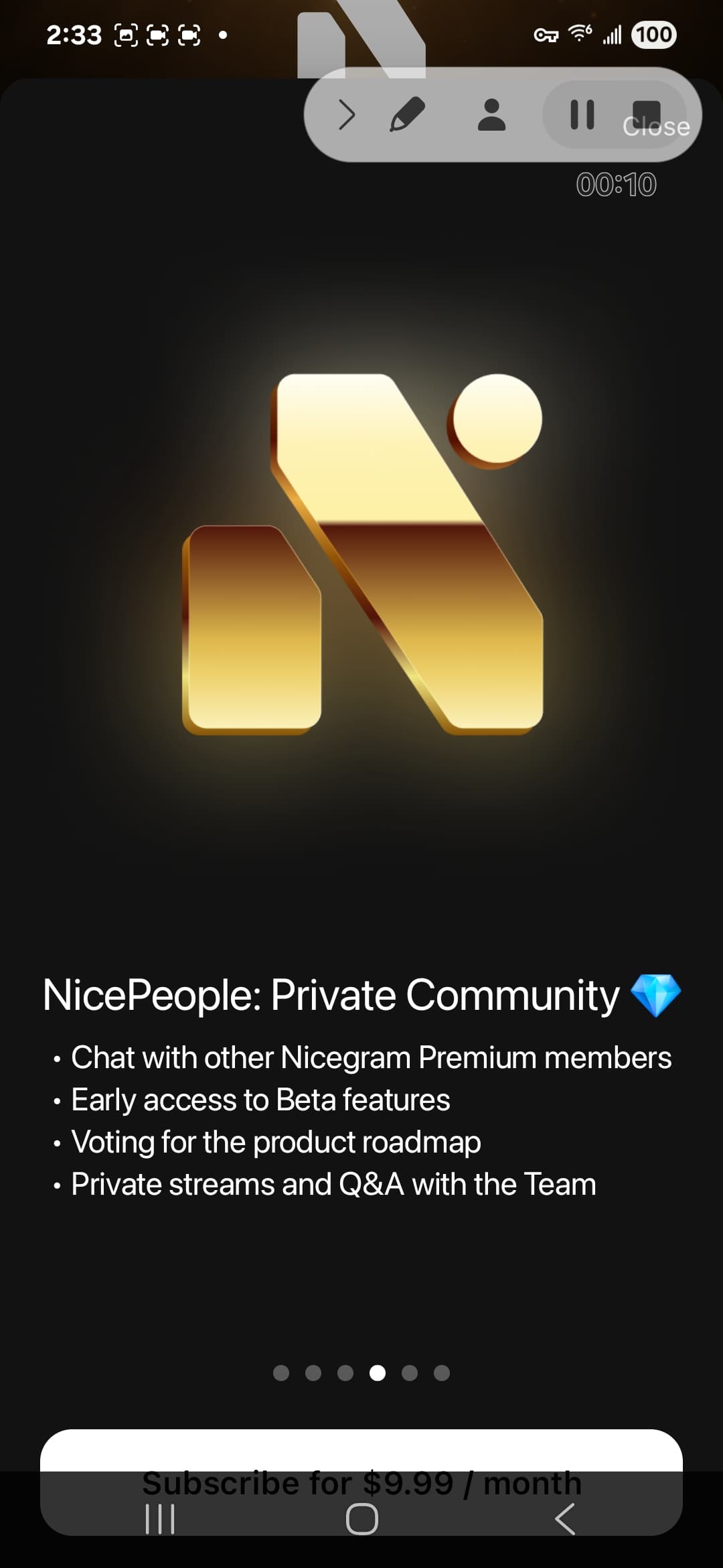 Nicegram interface 3