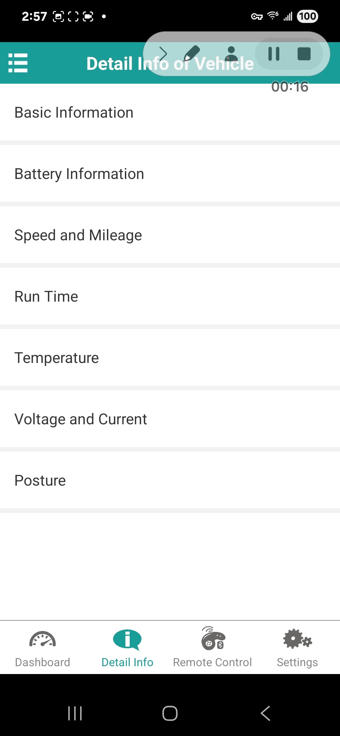 NineDroid interface 1