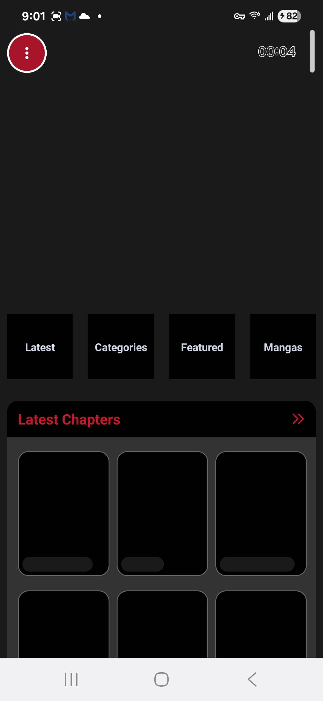 Flame Comics interface 1