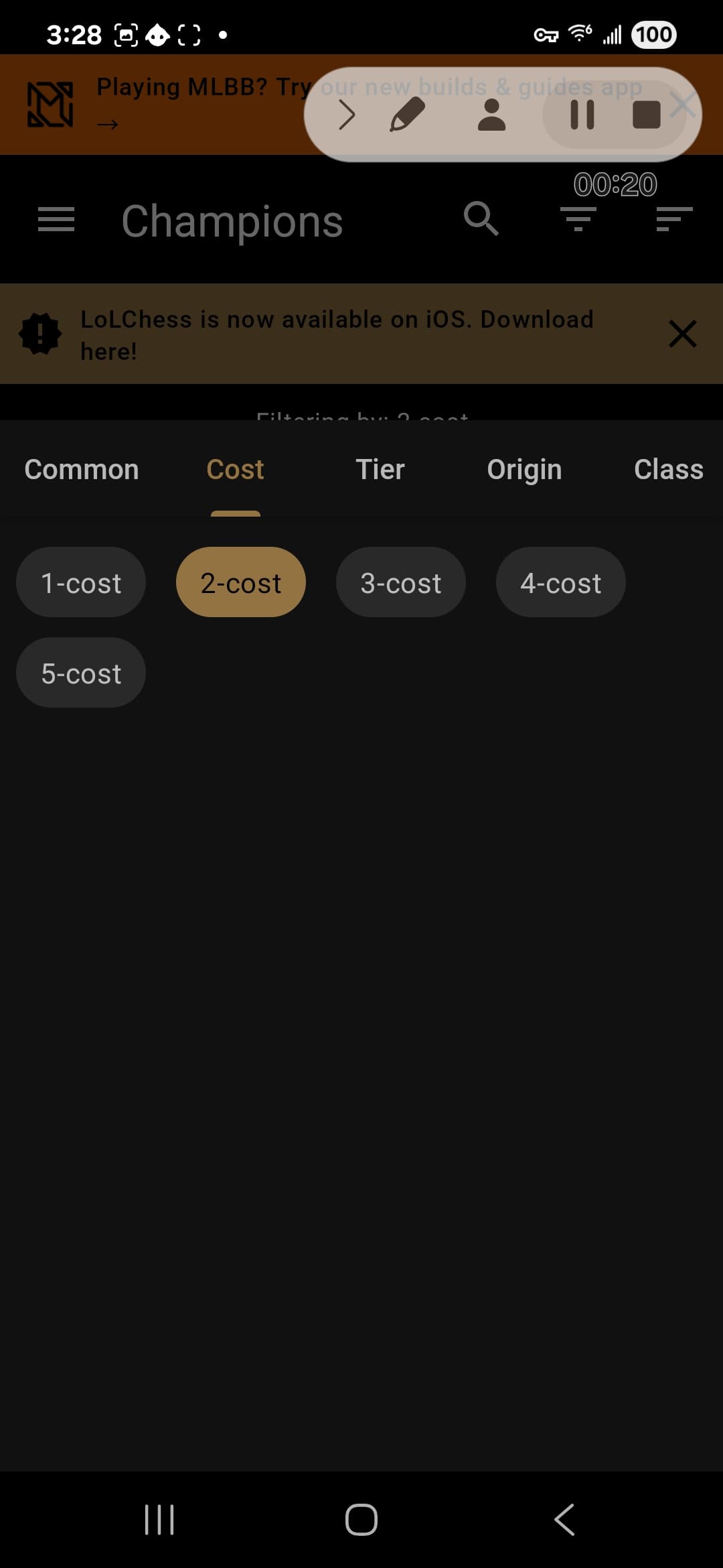 LoLChess interface 3