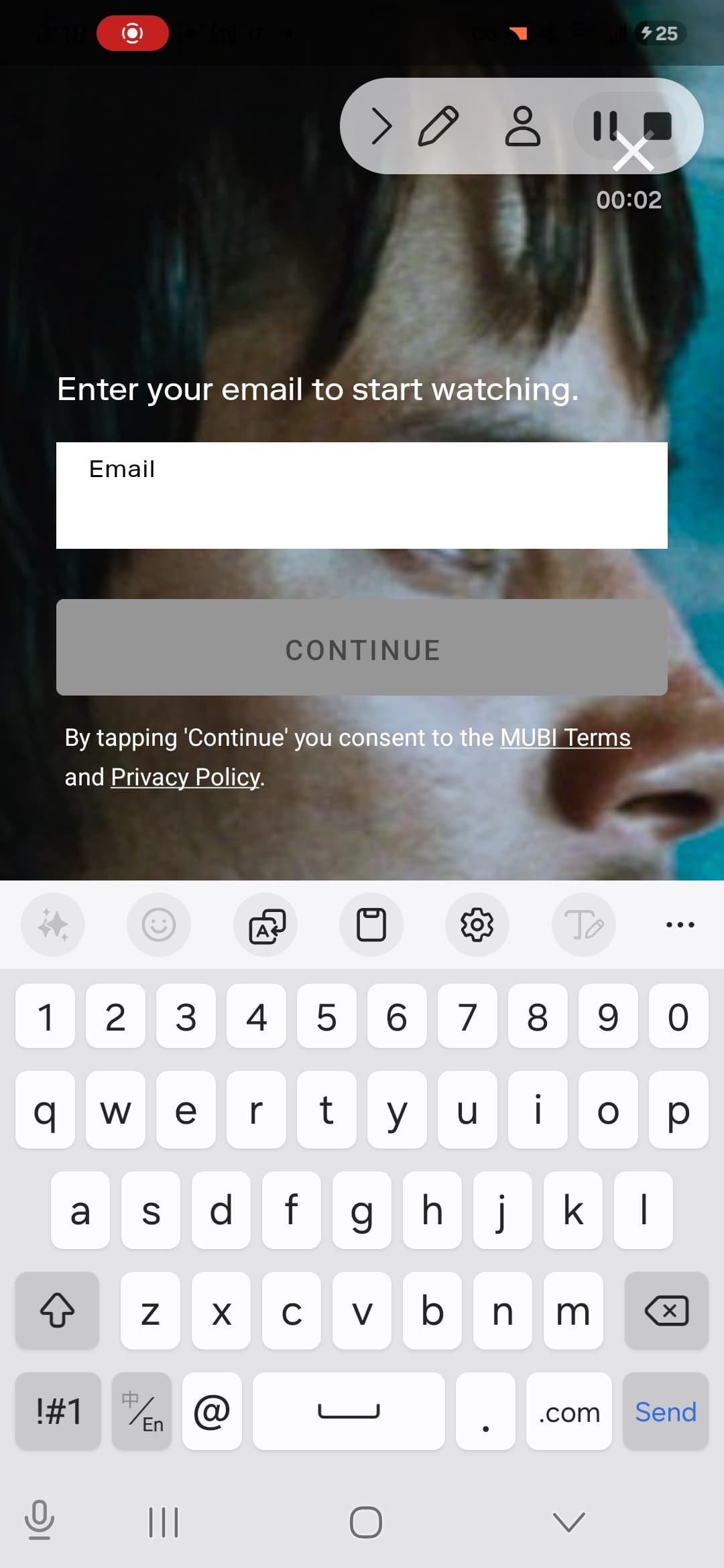 MUBI Android screenshot - Screenshot 1