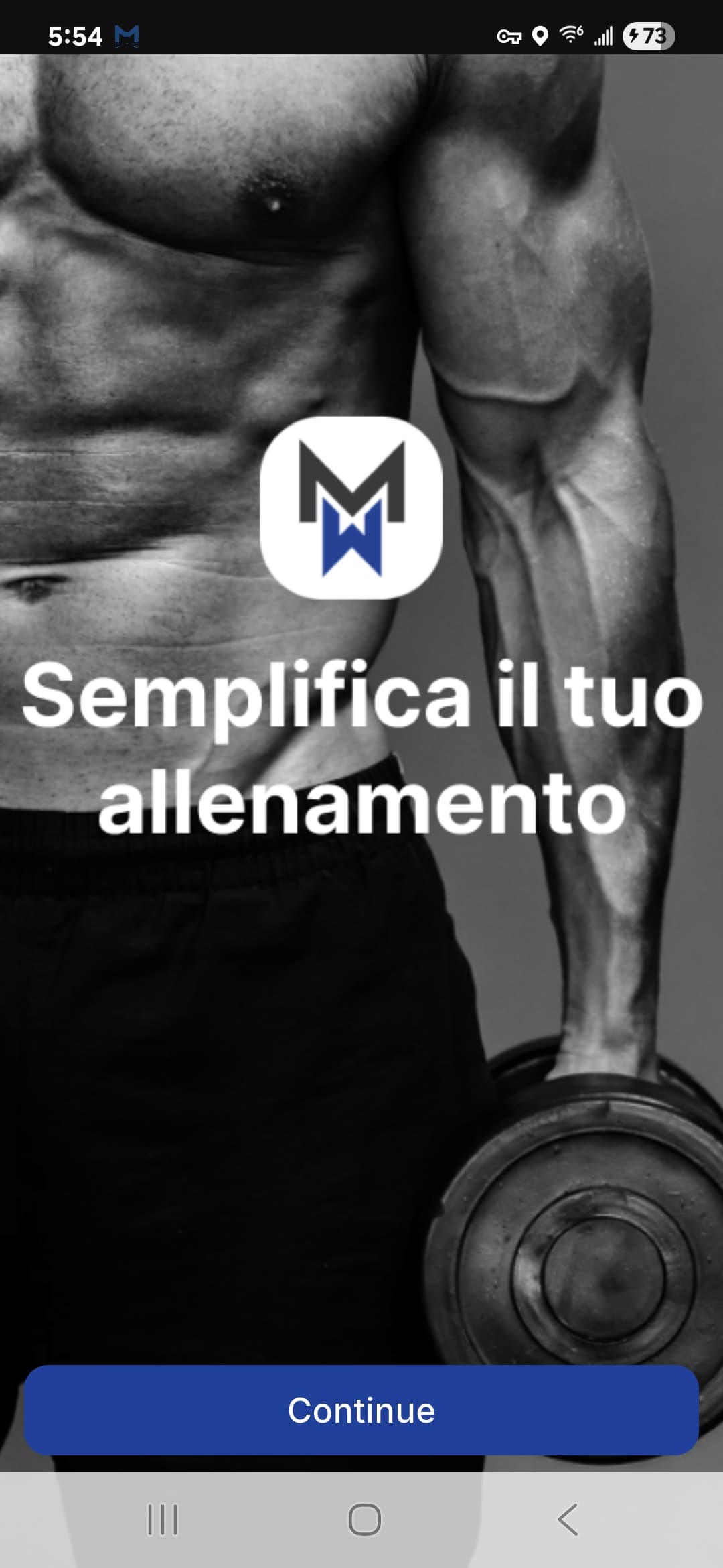 MuscleWiki screen 1