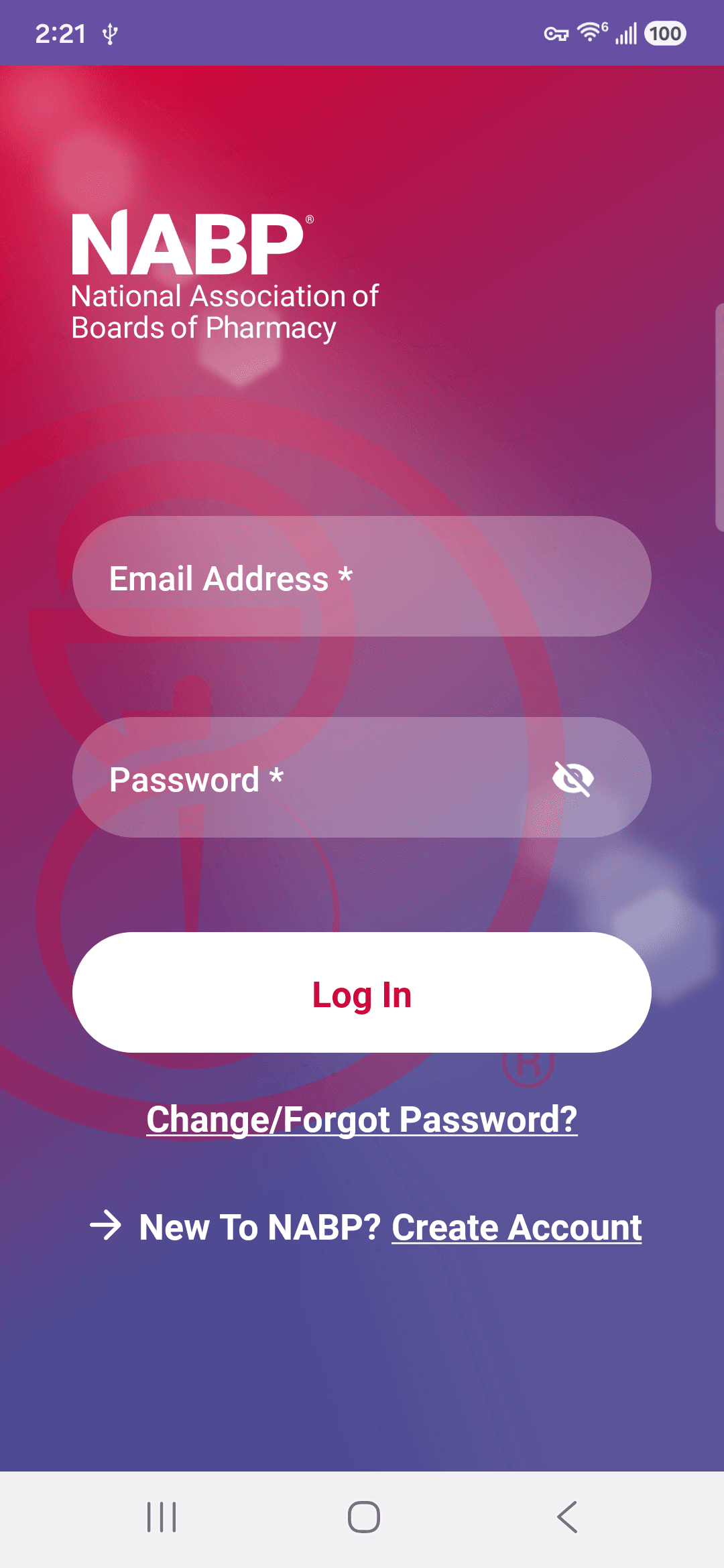 NABP Android screenshot - Screenshot 1