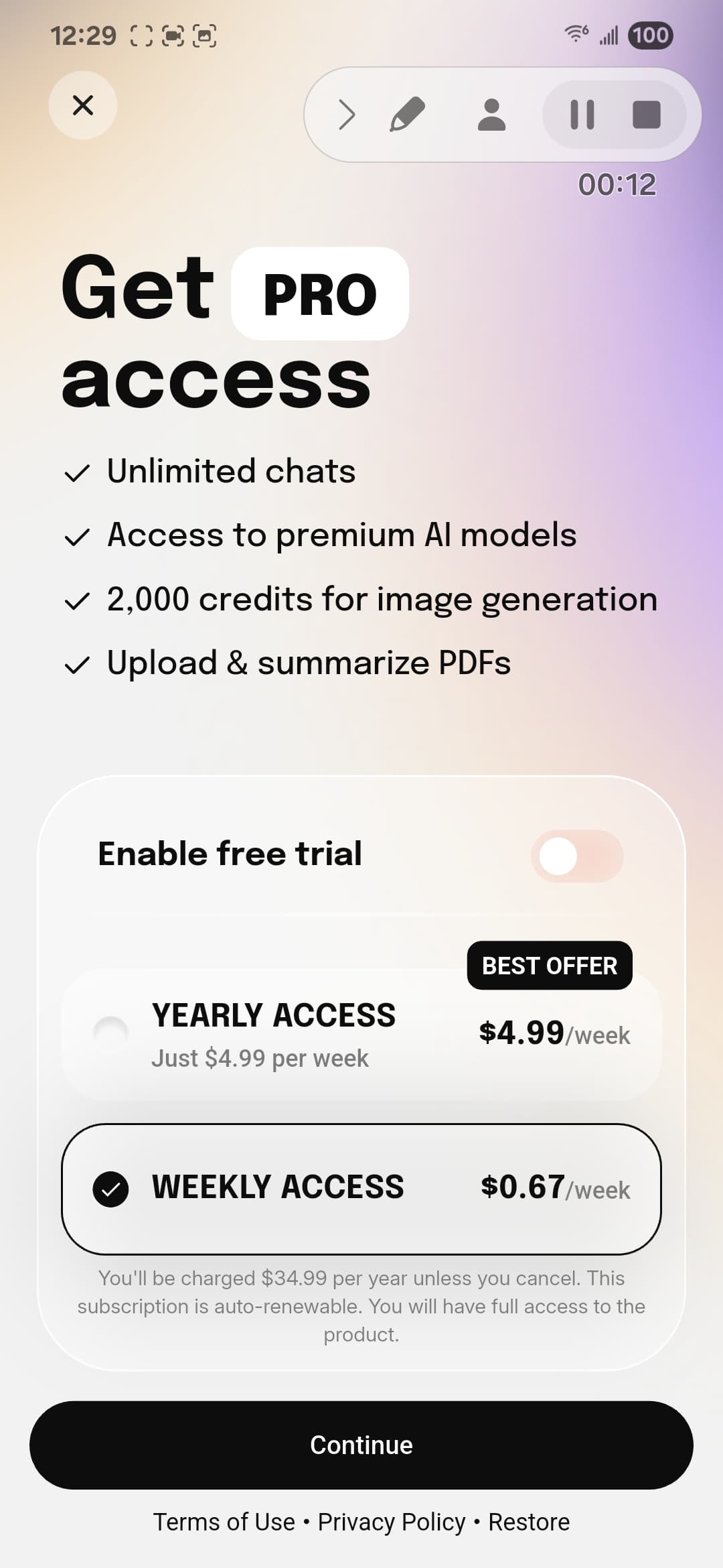 AI Chatbot Nova interface 1