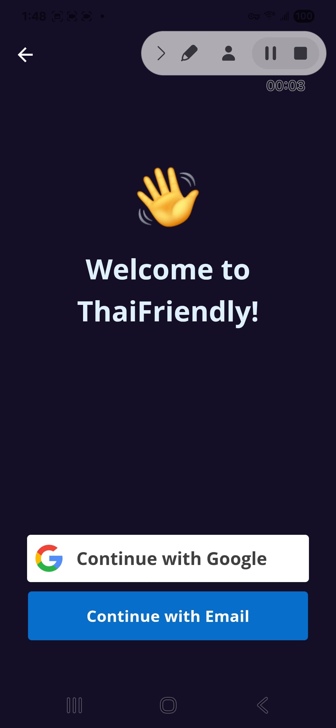 ThaiFriendly interface 1