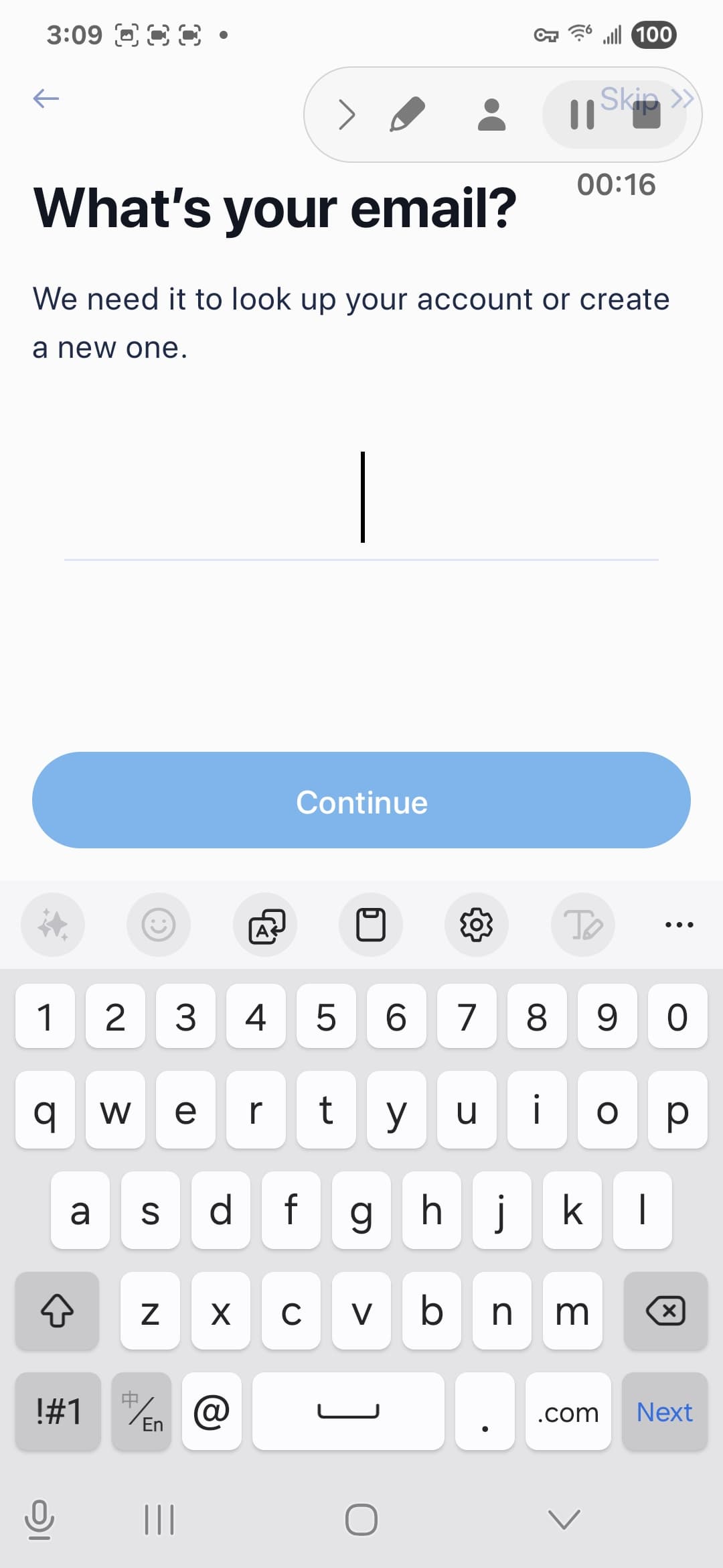 Hint welcome