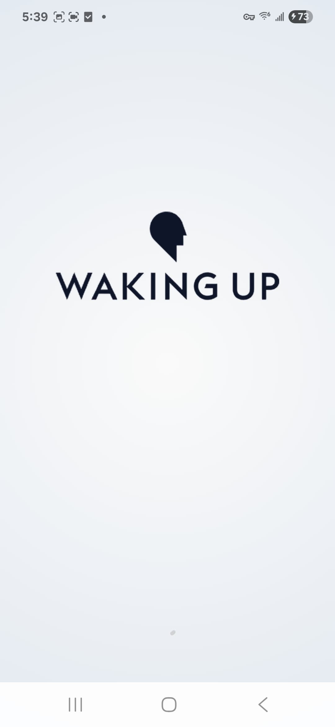 Waking Up screen 2