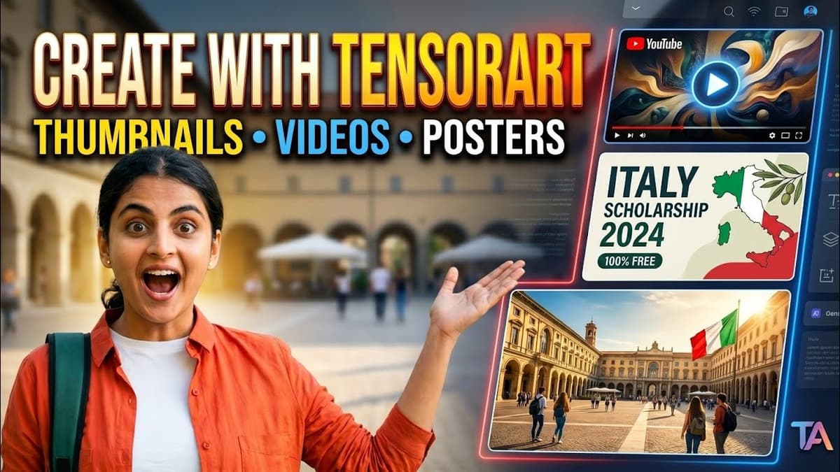 Tensor Art third-party video thumbnail