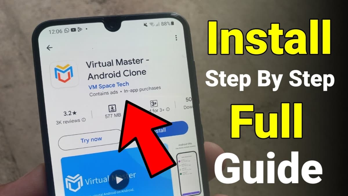 Virtual Master - Android Clone third-party video thumbnail