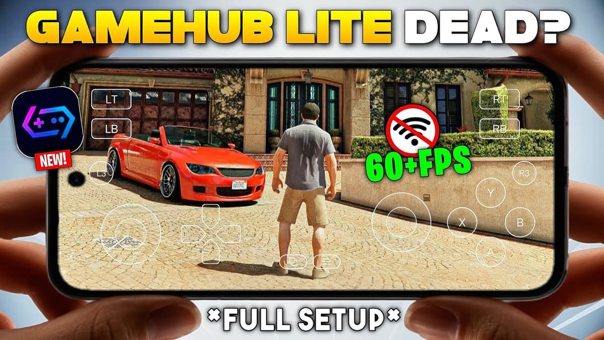 GameHub Lite third-party video thumbnail