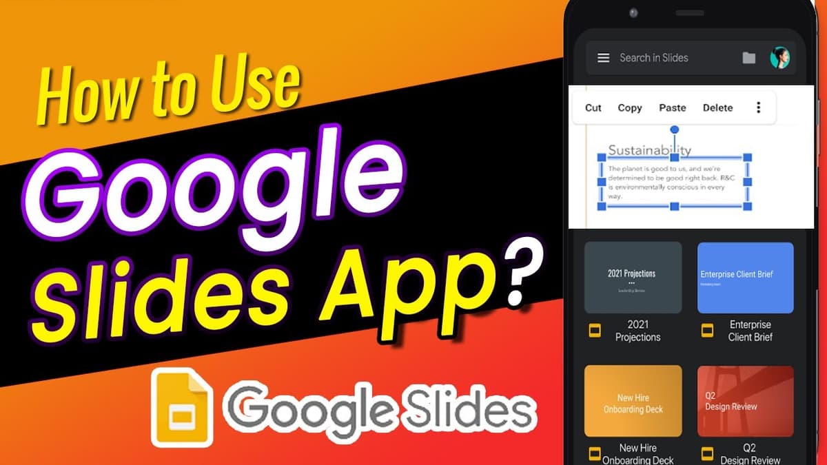 Slides third-party video thumbnail
