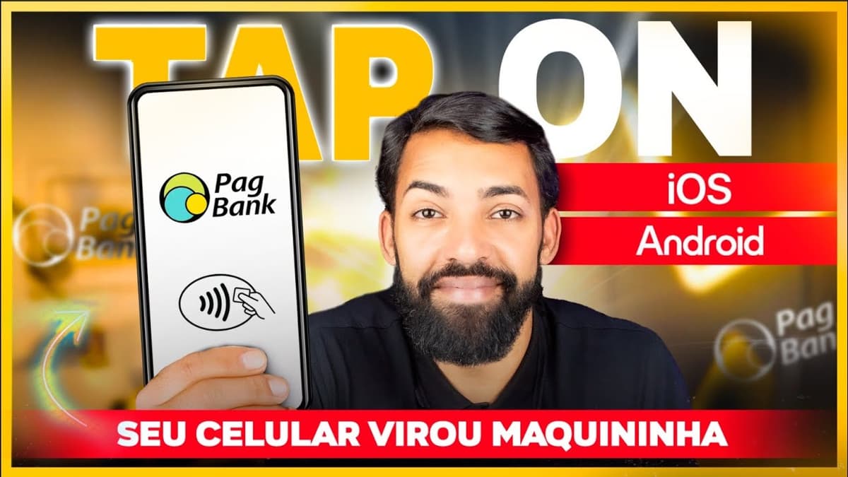 Banco PagBank: Conta, Tap On + third-party video thumbnail
