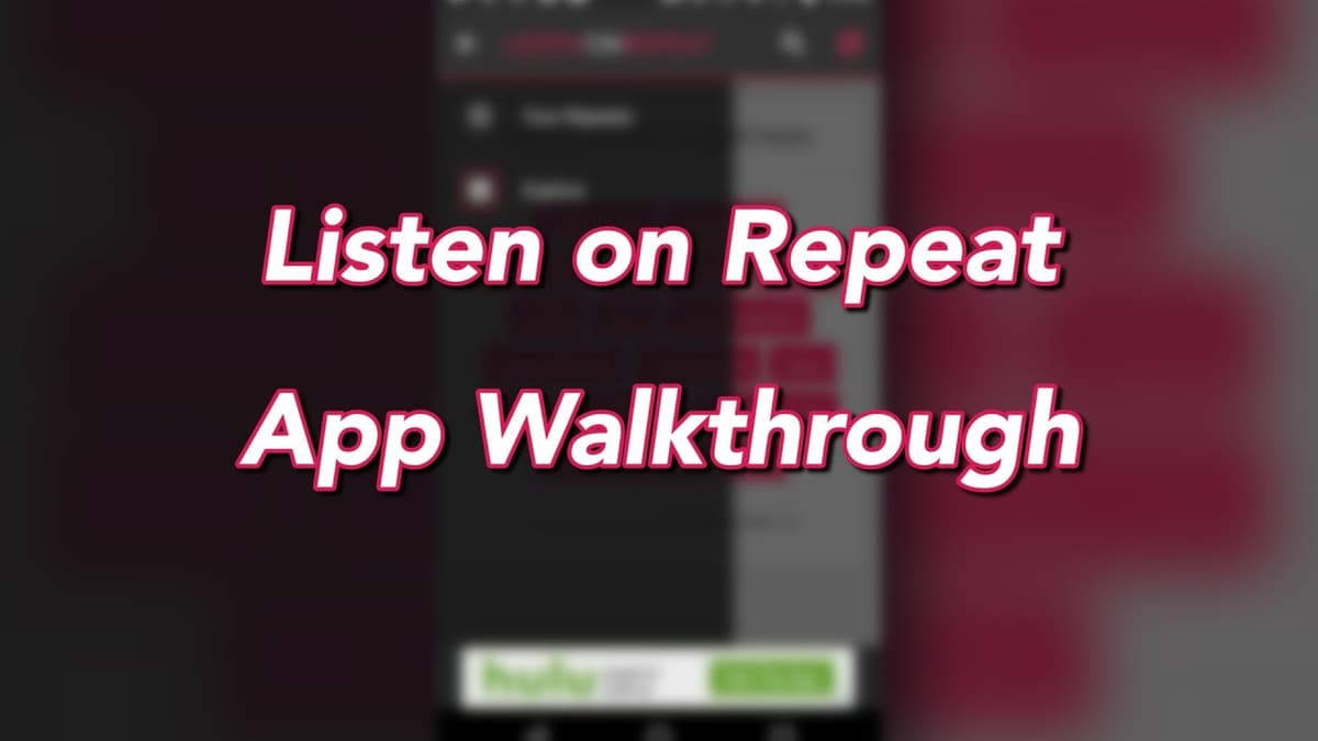 Listen on Repeat third-party video thumbnail