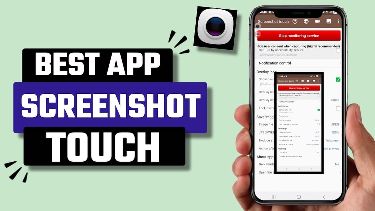 Screenshot touch third-party video thumbnail