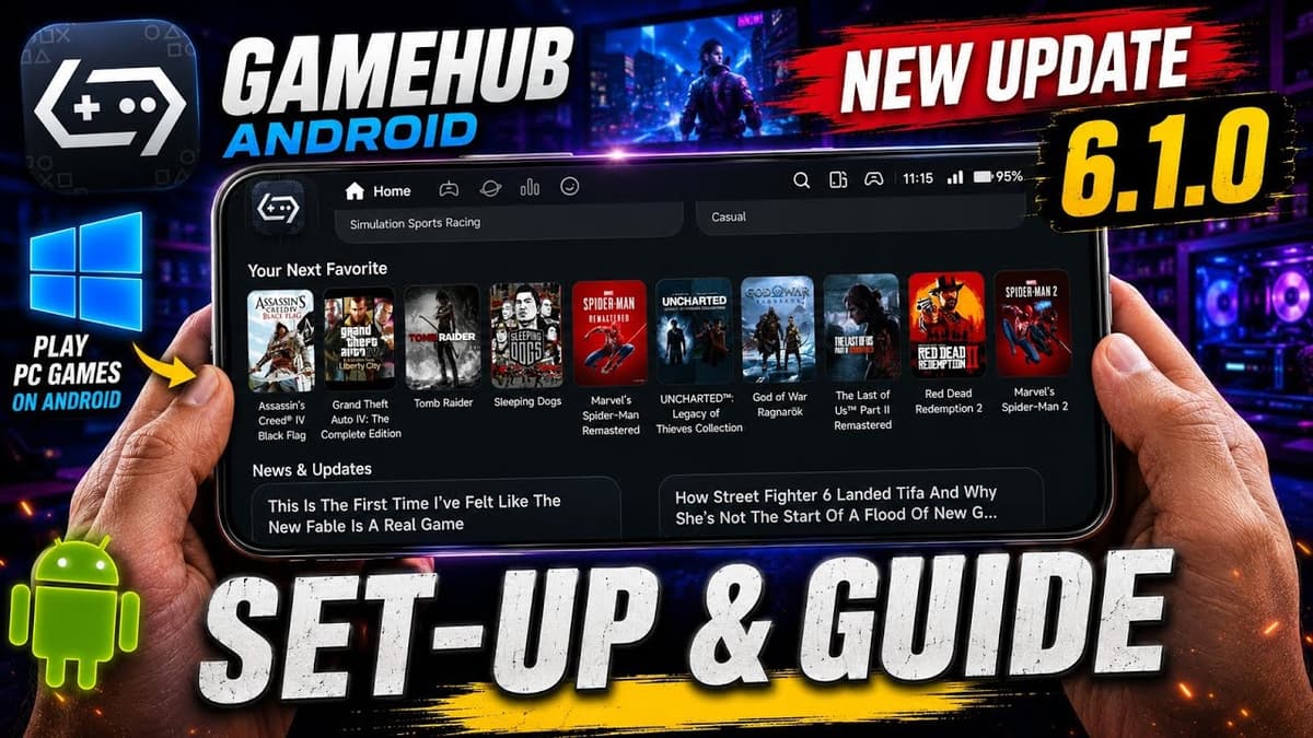 GameHub third-party video thumbnail
