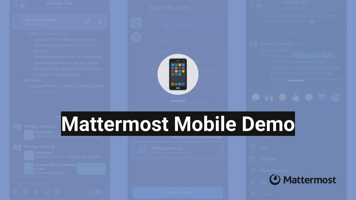 Mattermost third-party video thumbnail
