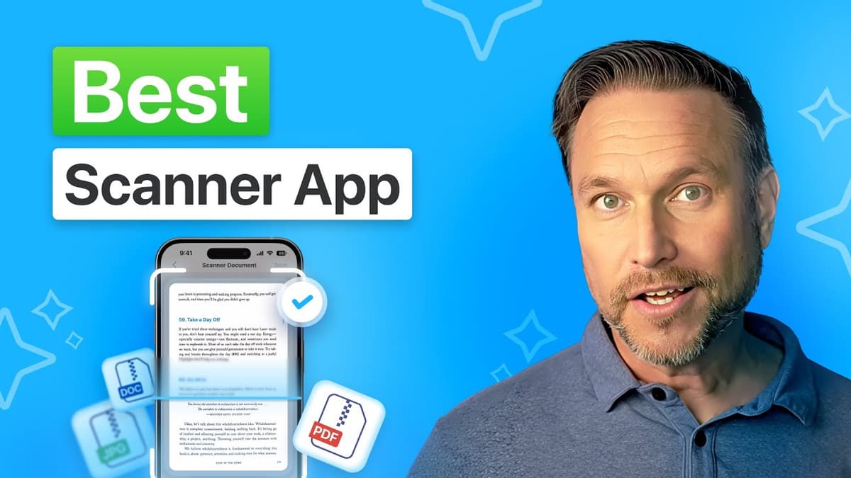 iScanner - PDF Scanner App third-party video thumbnail