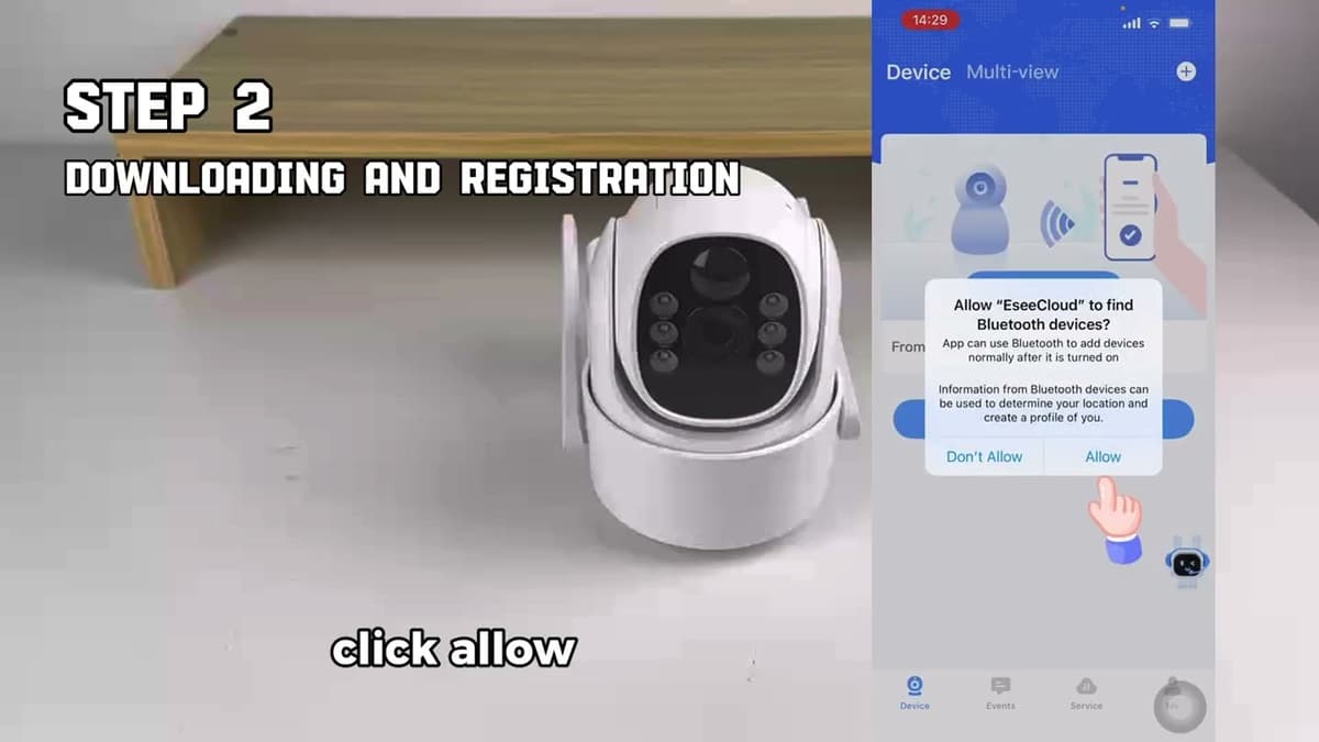 EseeCloud third-party video thumbnail