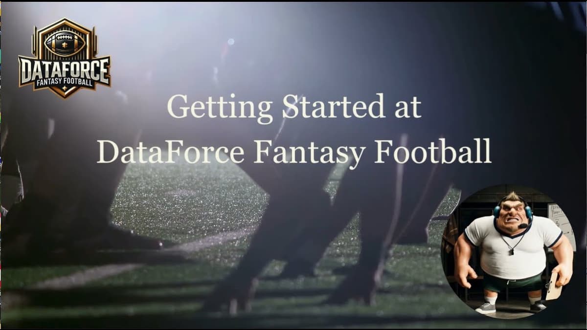 DataForce Fantasy Football third-party video thumbnail