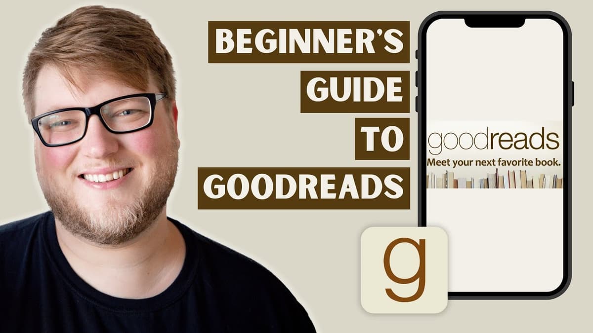 Goodreads third-party video thumbnail
