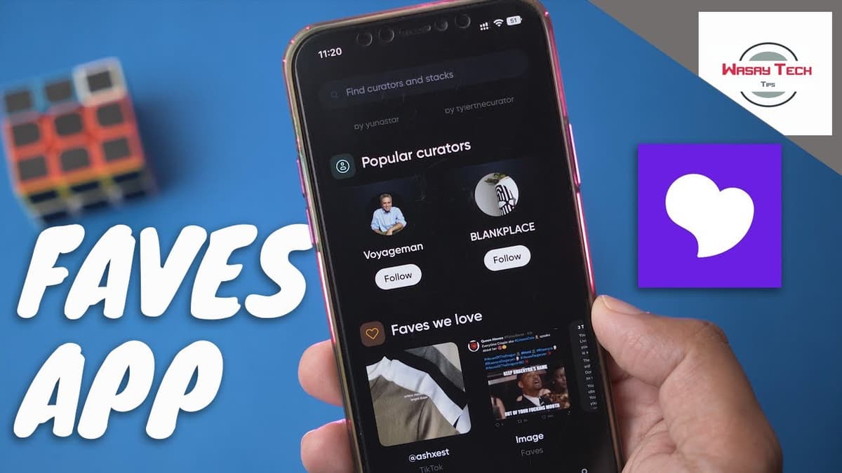 Faves third-party video thumbnail