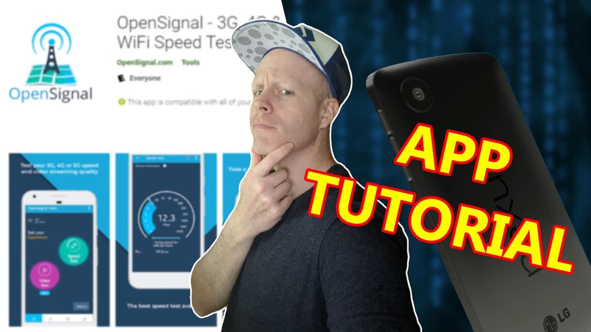 Opensignal - 5G, 4G Speed Test third-party video thumbnail