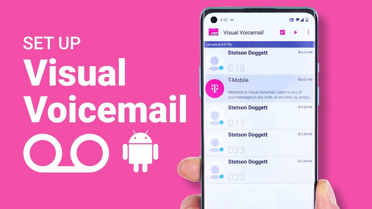 T-Mobile Visual Voicemail third-party video thumbnail