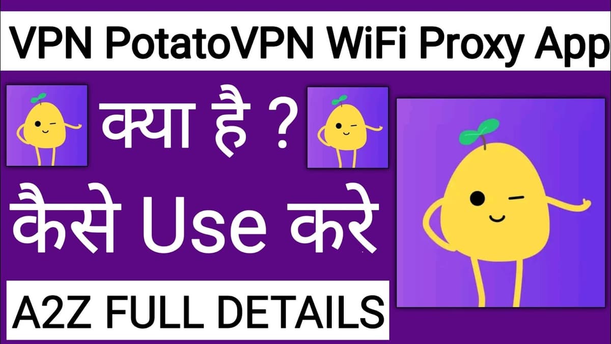 VPN PotatoVPN - WiFi Proxy third-party video thumbnail