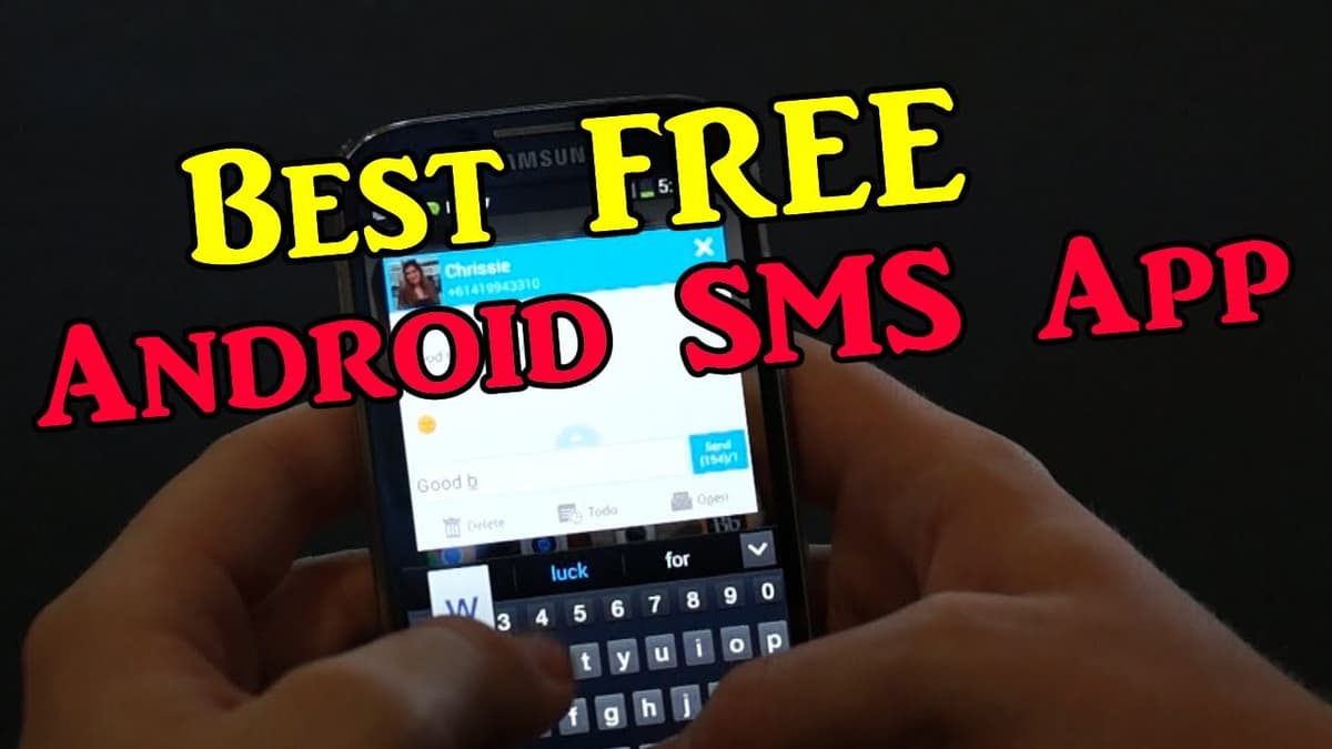 GO SMS Pro third-party video thumbnail