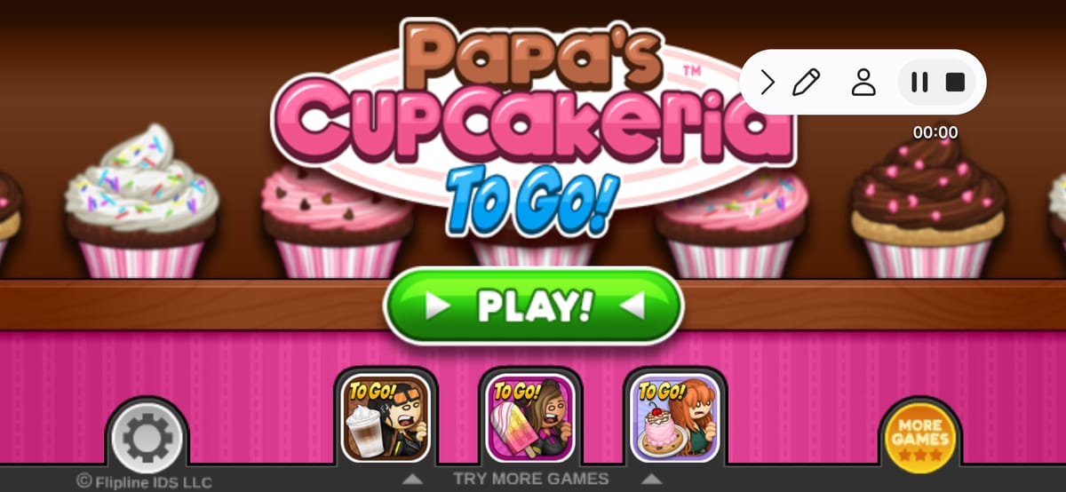 Papa's Cupcakeria To Go! cover image