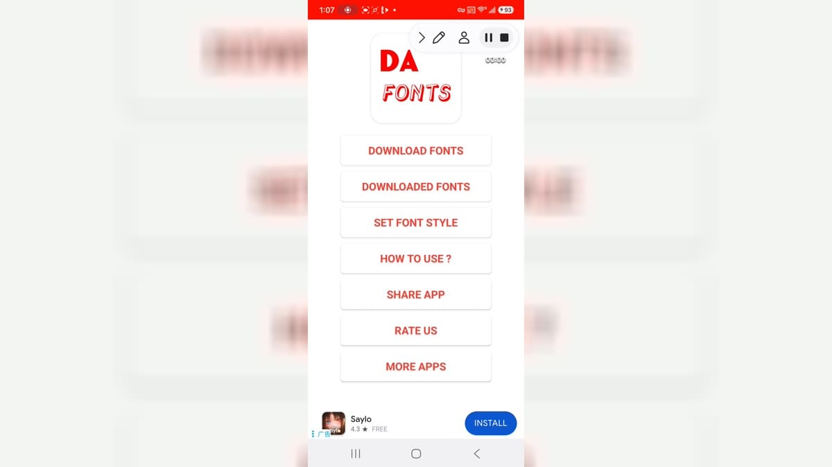 DaFonts cover image
