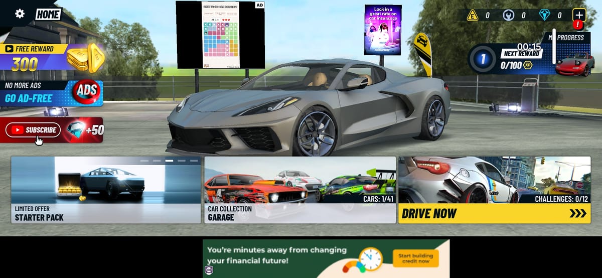 Extreme Car Driving Simulator cover image