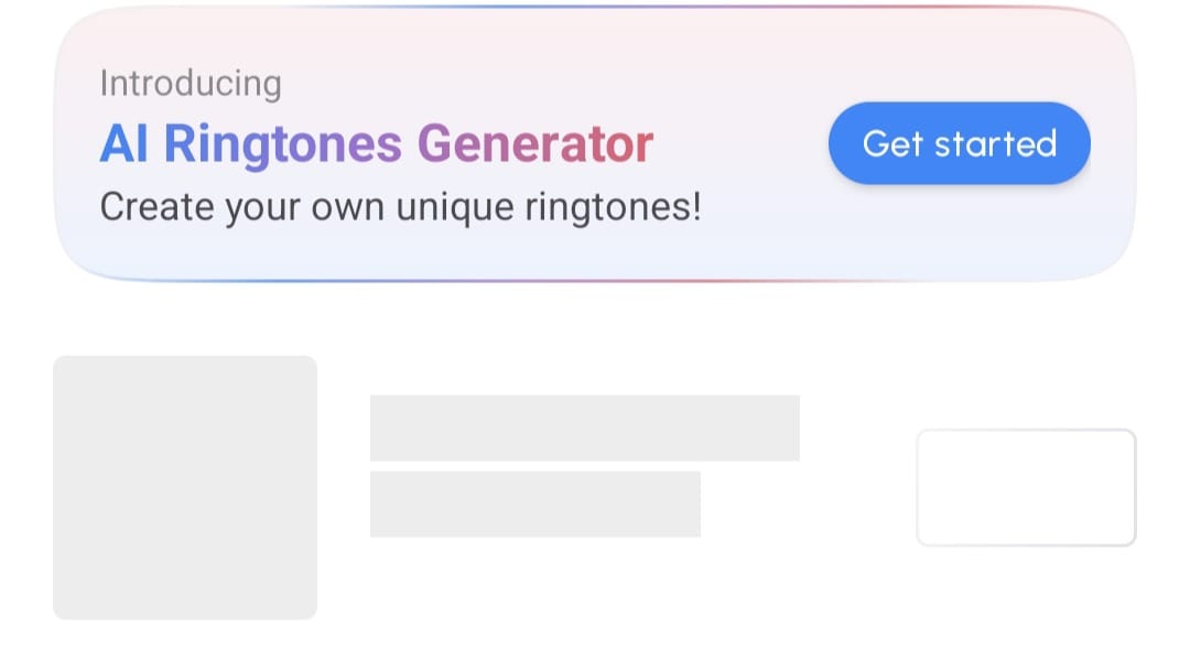 Ringtones for Android cover image