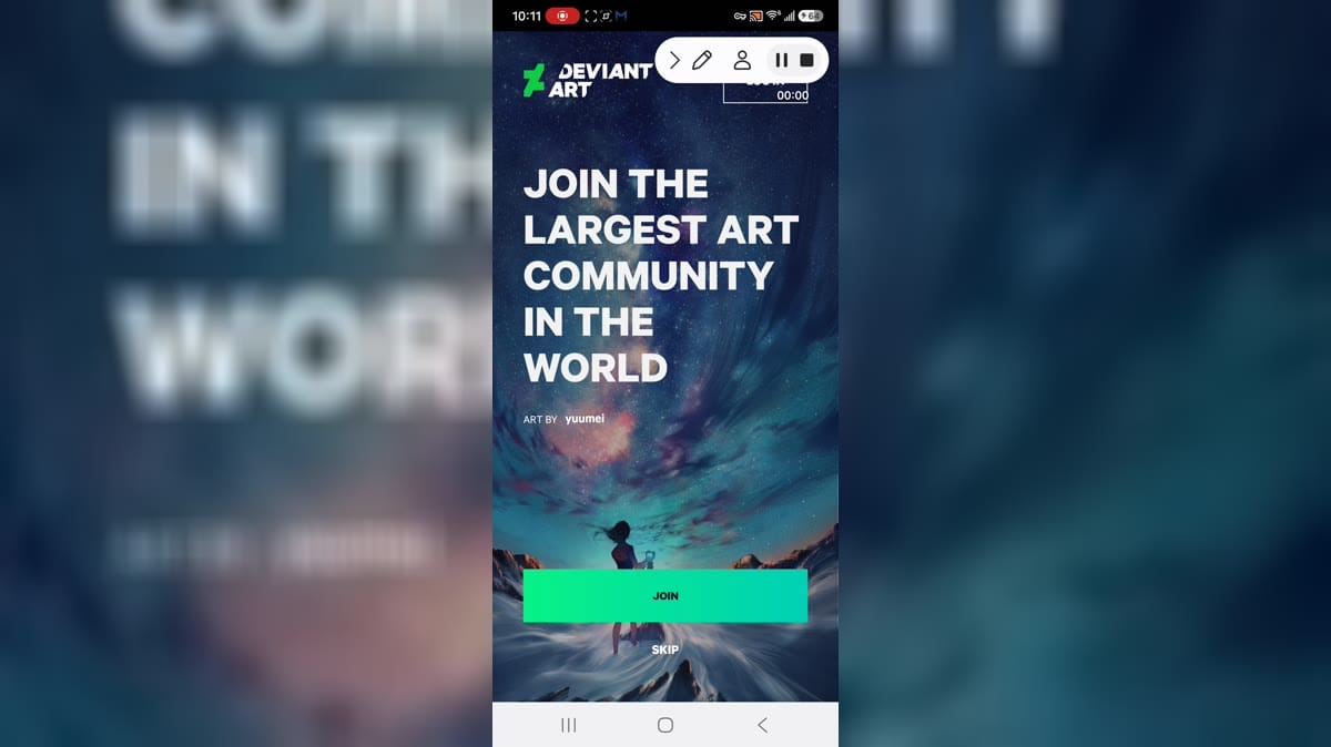 DeviantArt cover image