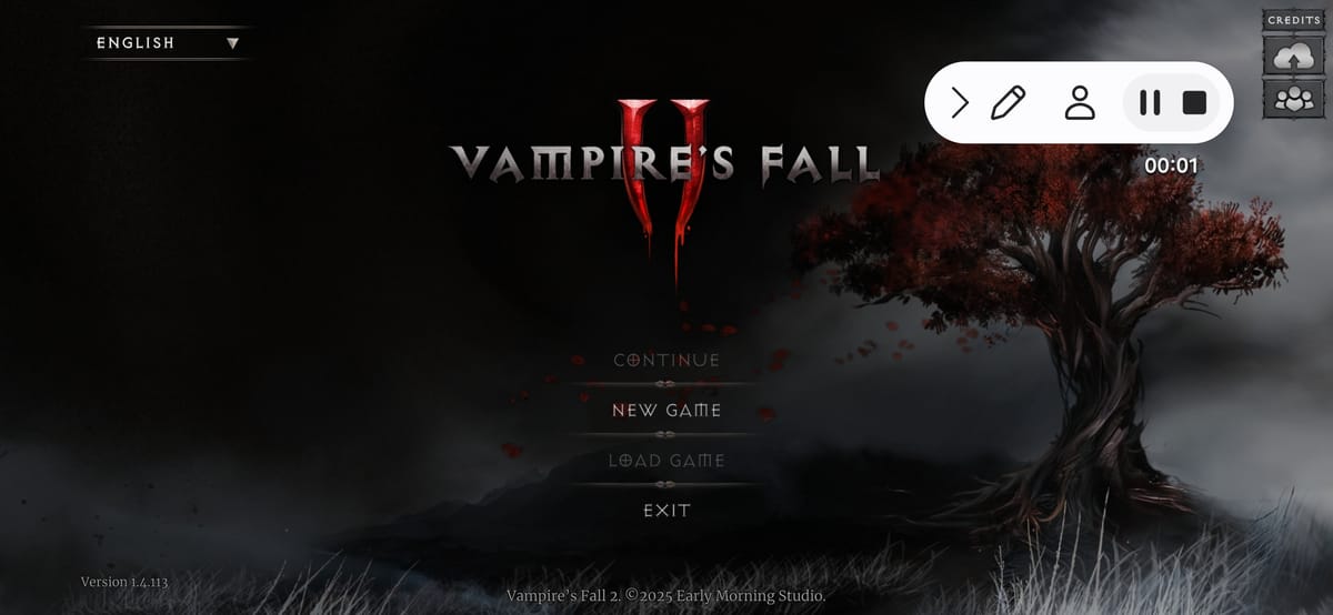 Vampire's Fall 2 RPG cover image