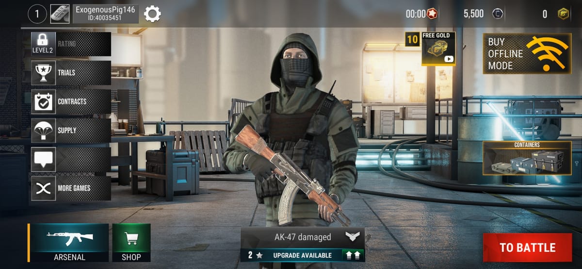 Modern Gun - War Shooting Games cover image