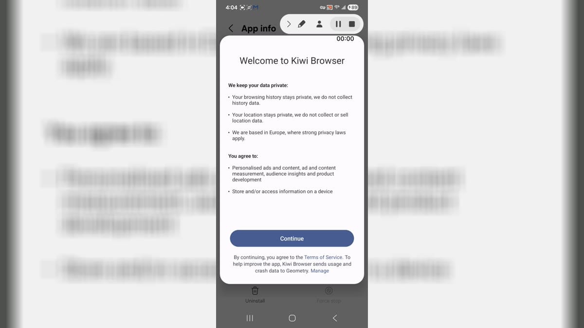 Kiwi Browser cover image