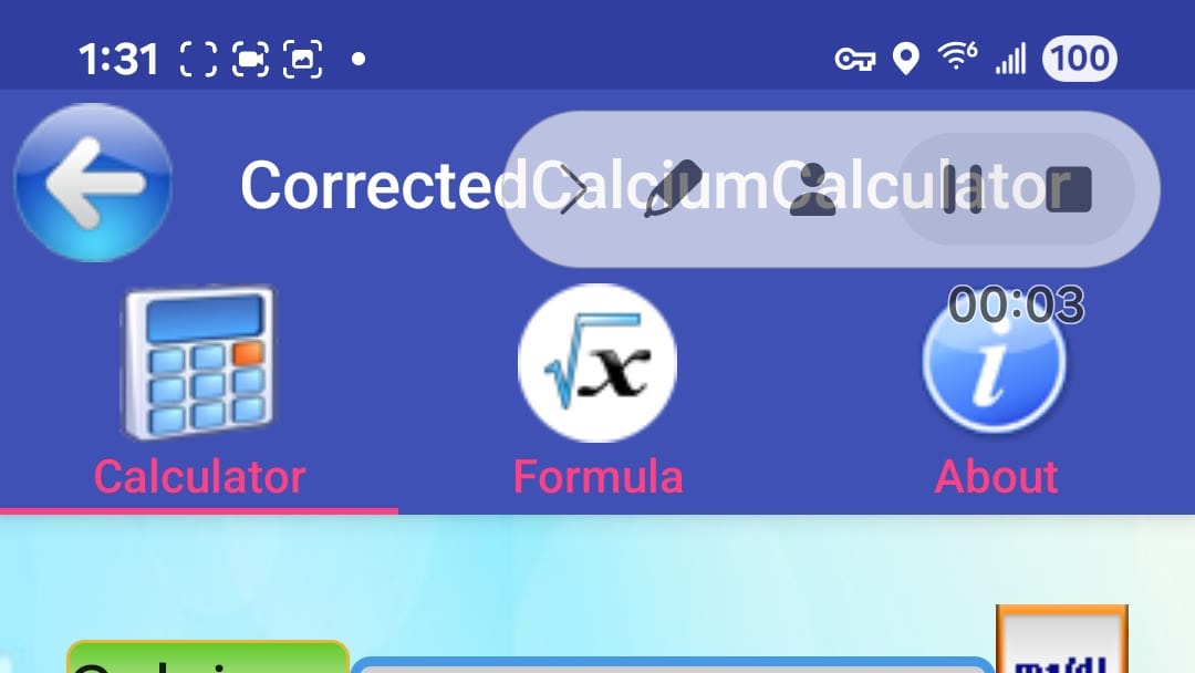 Corrected Calcium Calculator cover image
