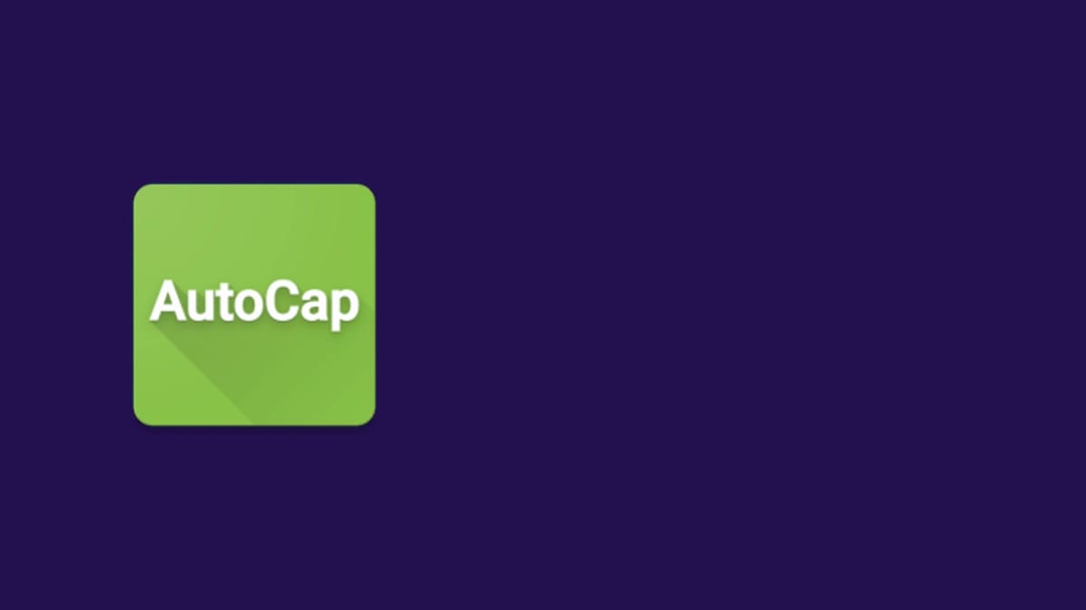AutoCap cover image