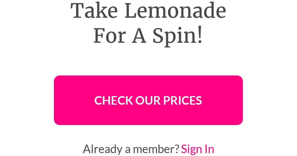 Lemonade cover image