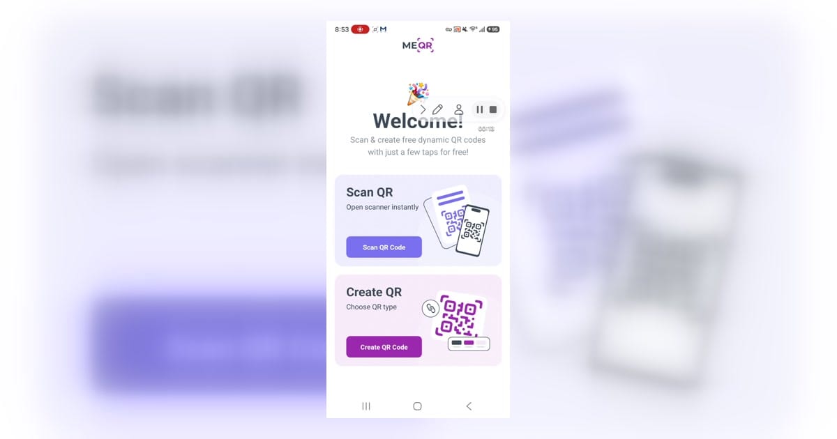 Me QR: QR Code Generator cover image