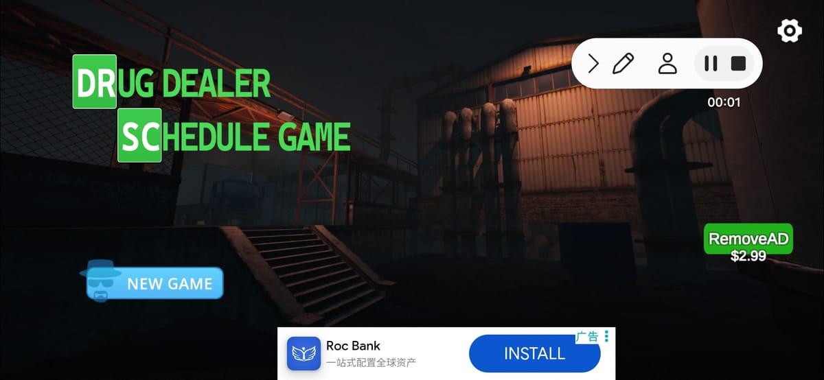 Drug Dealer Schedule 1 Game cover image