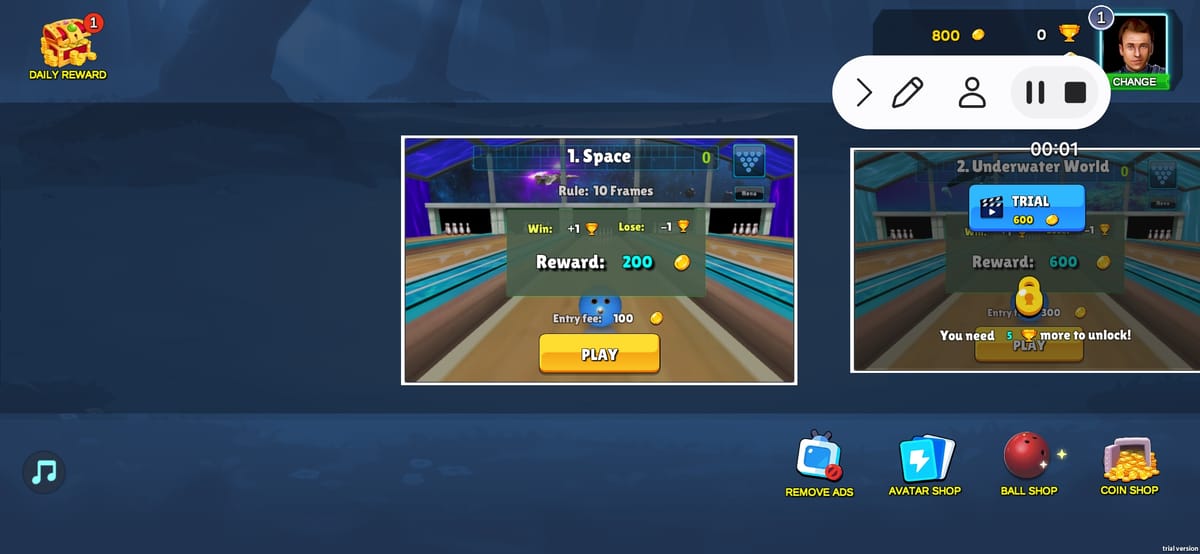 Bowling 3D cover image