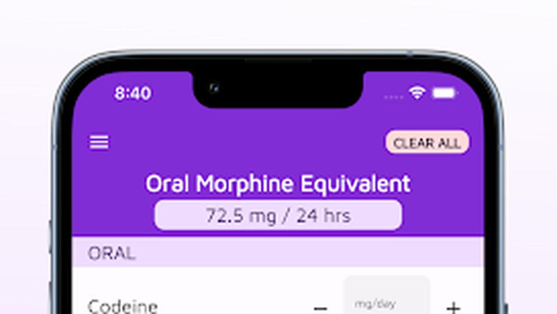 Opioid Conversion Calculator cover image