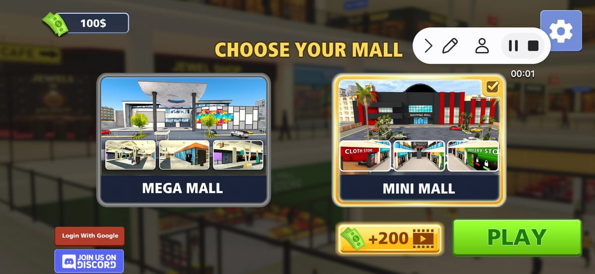 Mall & Fast Food Simulator 3D cover image