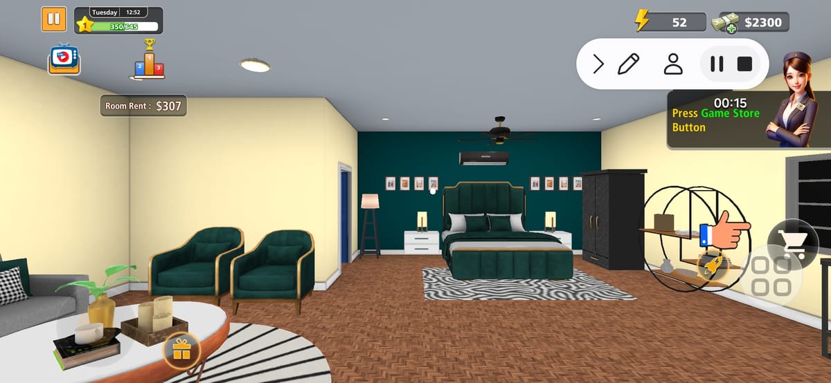 Supermarket Motel Simulator 3d cover image