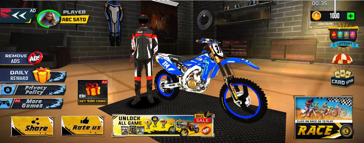 Motocross MX Dirt Bike Games cover image