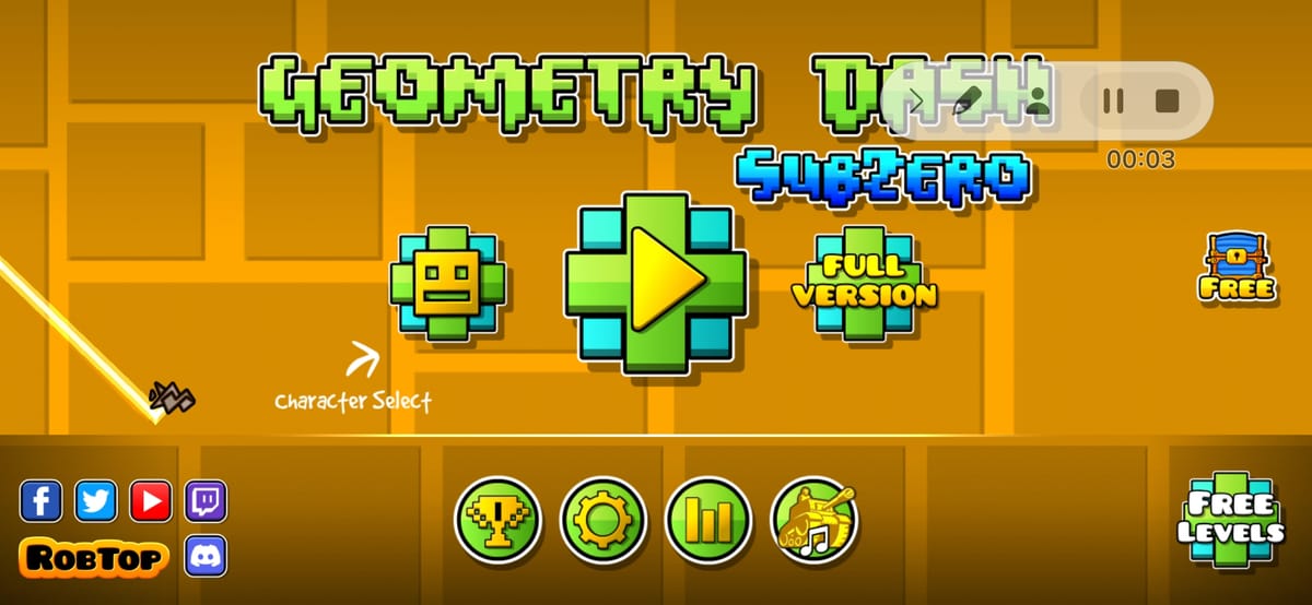 Geometry Dash SubZero cover image