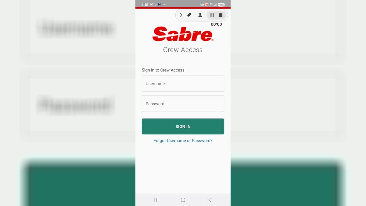 Sabre Crew Access cover image